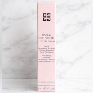 Givenchy Rose Perfecto Liquid Lip Balm 011 Black Pink Hydrating Plumping Gloss